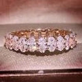 925 Sterling Silver Original Zircon Oval Fashion Ring for Women Gift Engagement Wedding Luxury High Quality Fine Jewelry