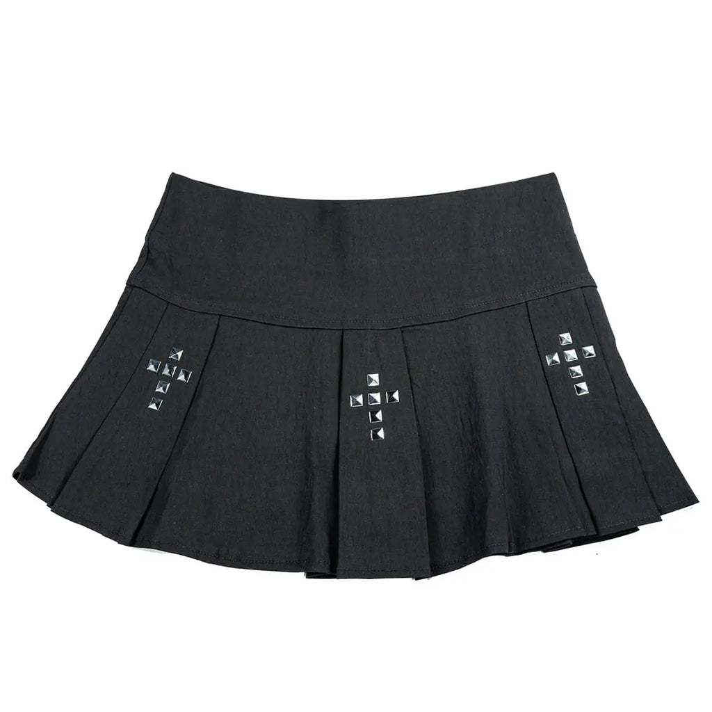 American punk gothic retro style Emo Girl slimfit skirt subculture Harajuku sweet and sexy spicy girl style versatile mini skirt