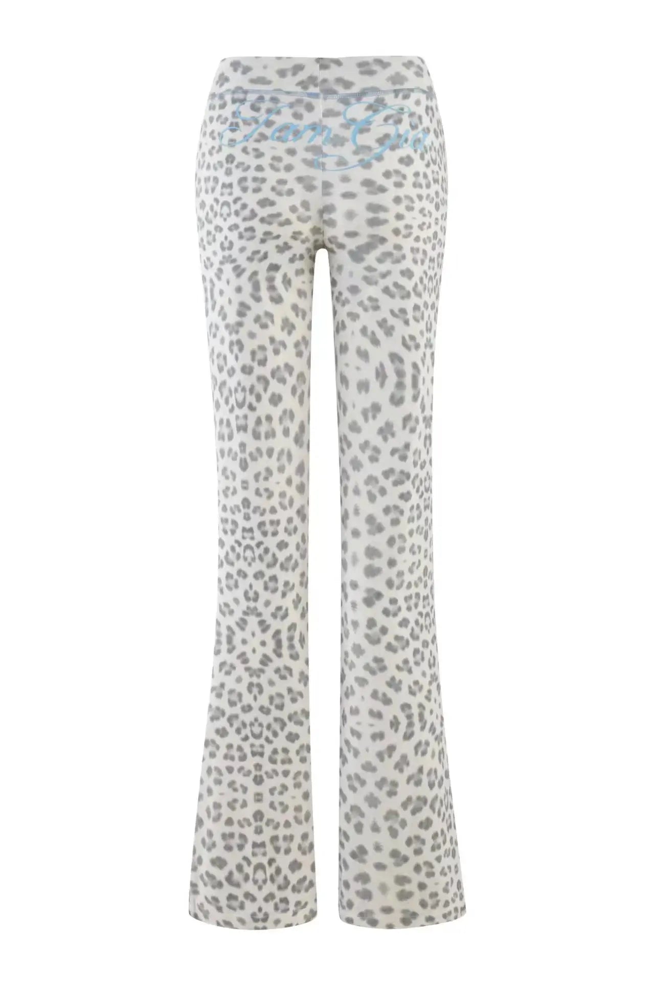 GIA New Velvet Zip-Up Hooded Jacket & Relaxed Loose Slim-Fit Pants Comfortable Minimalist Set in Blue