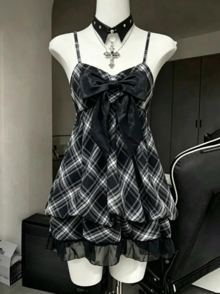 Beach Style Y2k 2 Piece Sets Women Casual Y2k Crop Top + Mini Skirts Corset Vest Korean Fashion Sexy Vintage Suits Chic Outwear