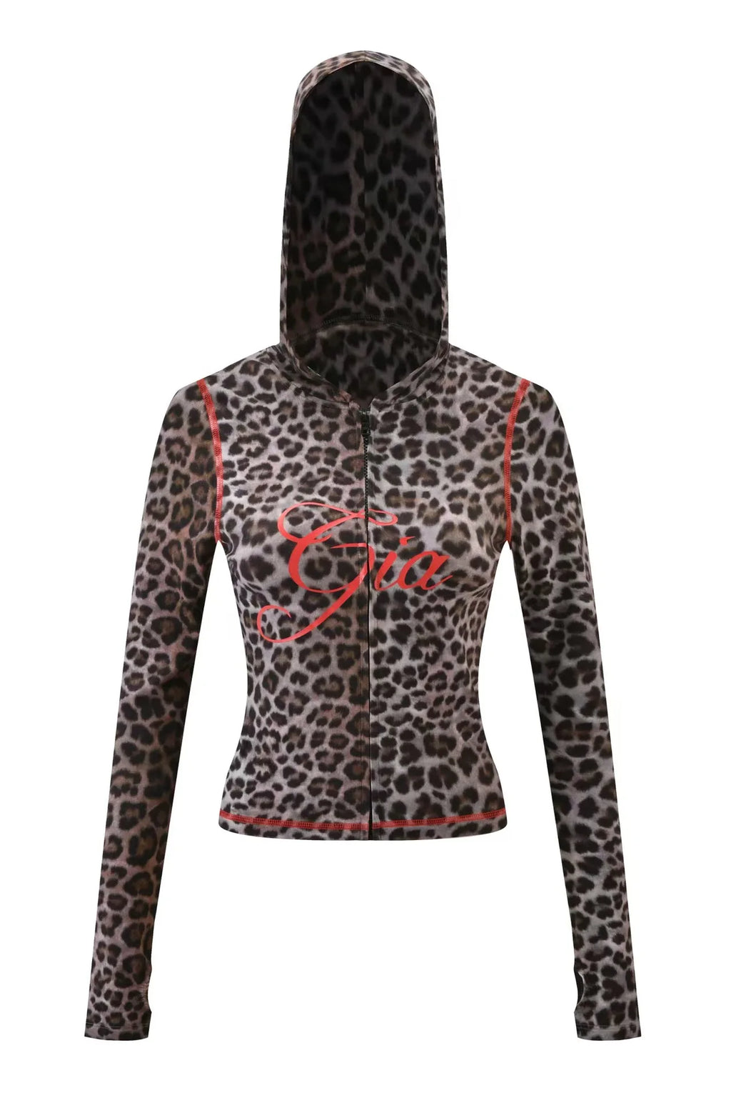 GIA New Velvet Zip-Up Hooded Jacket & Relaxed Loose Slim-Fit Pants Comfortable Minimalist Set in Blue
