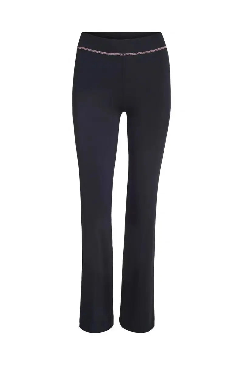 GIA New Velvet Zip-Up Hooded Jacket & Relaxed Loose Slim-Fit Pants Comfortable Minimalist Set in Blue