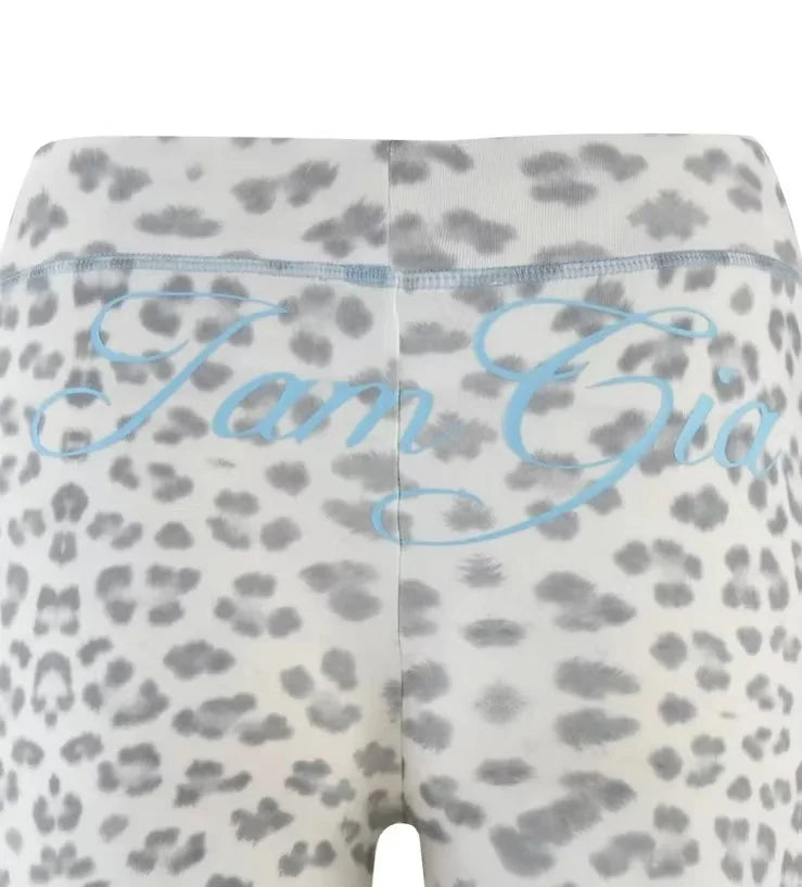gia slim fit letter printed open thread design hooded zipper short jacket pants set
