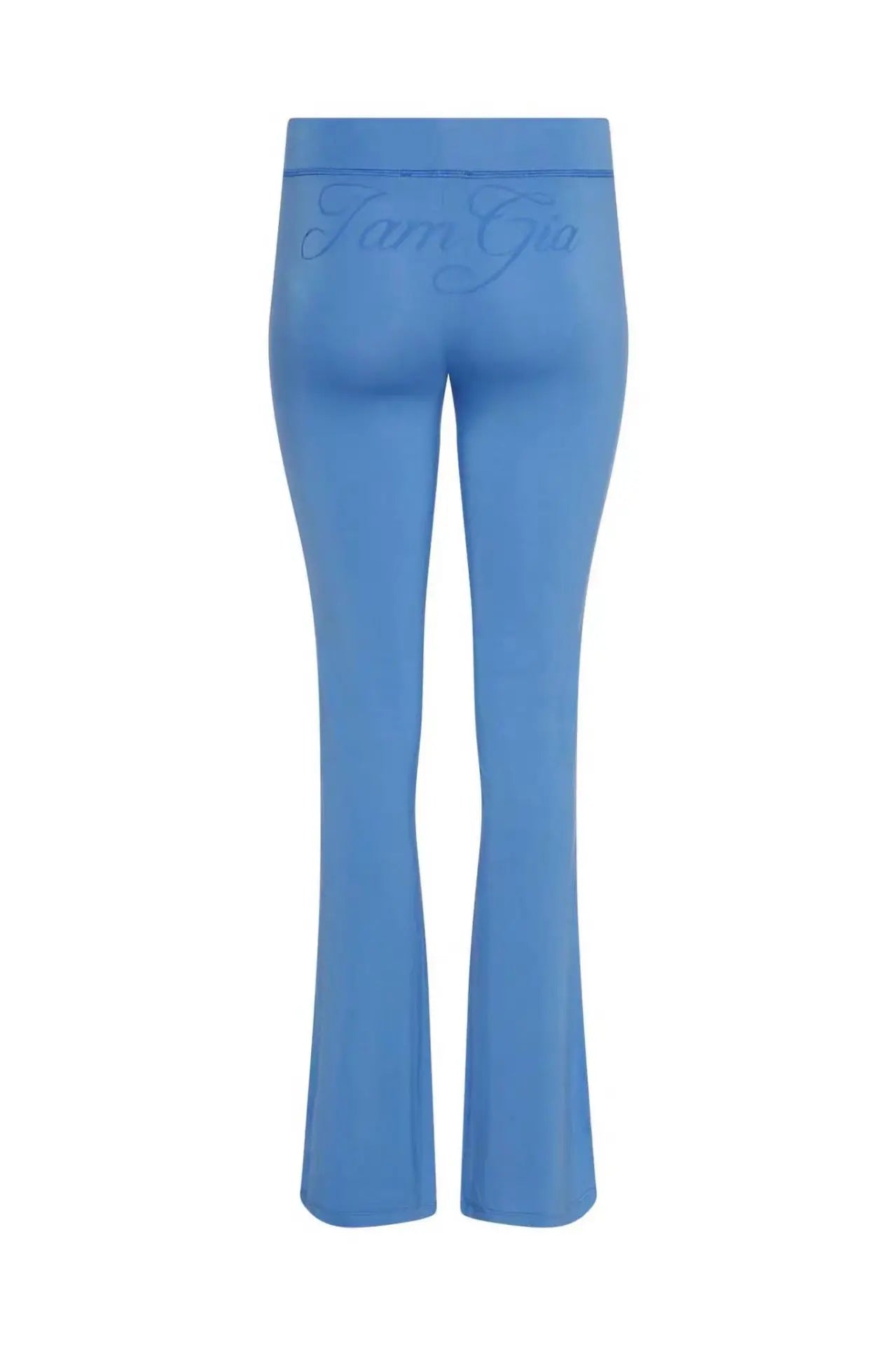GIA New Velvet Zip-Up Hooded Jacket & Relaxed Loose Slim-Fit Pants Comfortable Minimalist Set in Blue