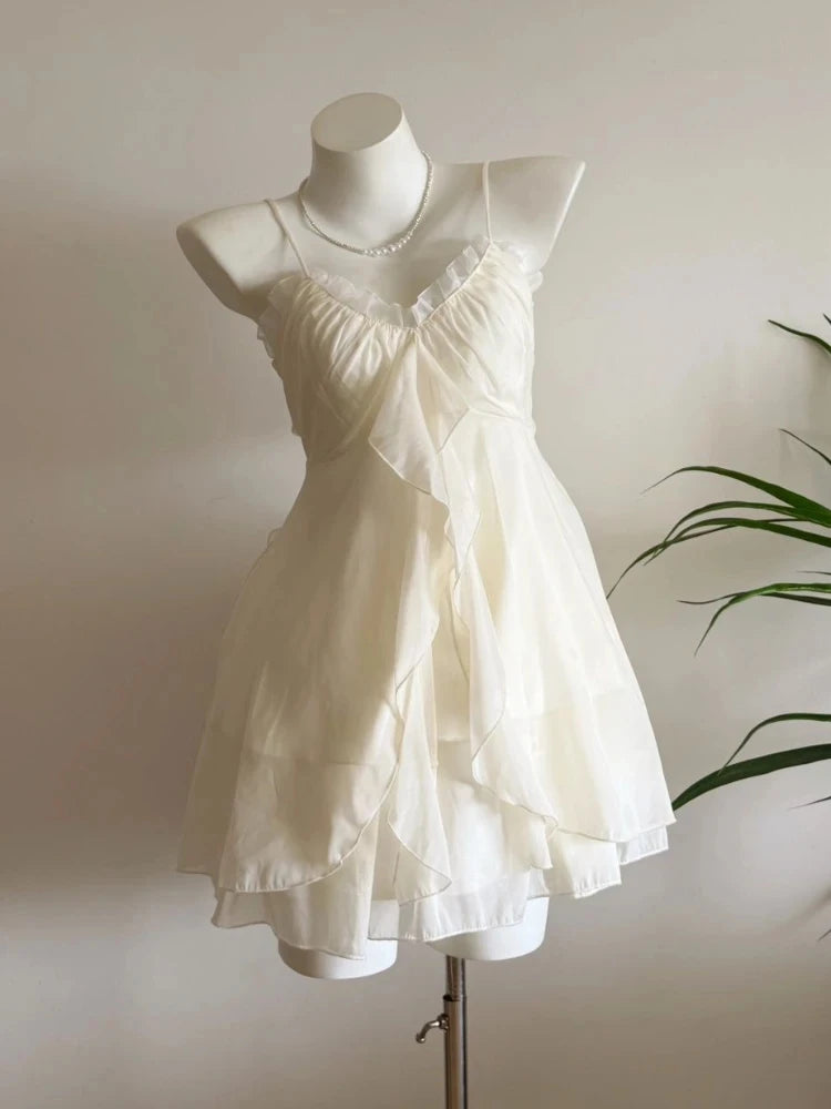 Beach Style Y2k 2 Piece Sets Women Casual Y2k Crop Top + Mini Skirts Corset Vest Korean Fashion Sexy Vintage Suits Chic Outwear