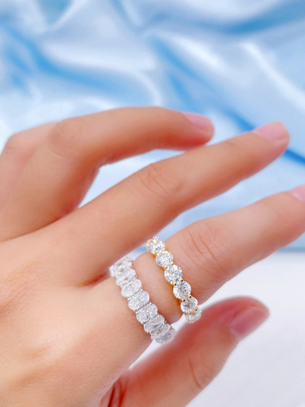 925 Sterling Silver Original Zircon Oval Fashion Ring for Women Gift Engagement Wedding Luxury High Quality Fine Jewelry