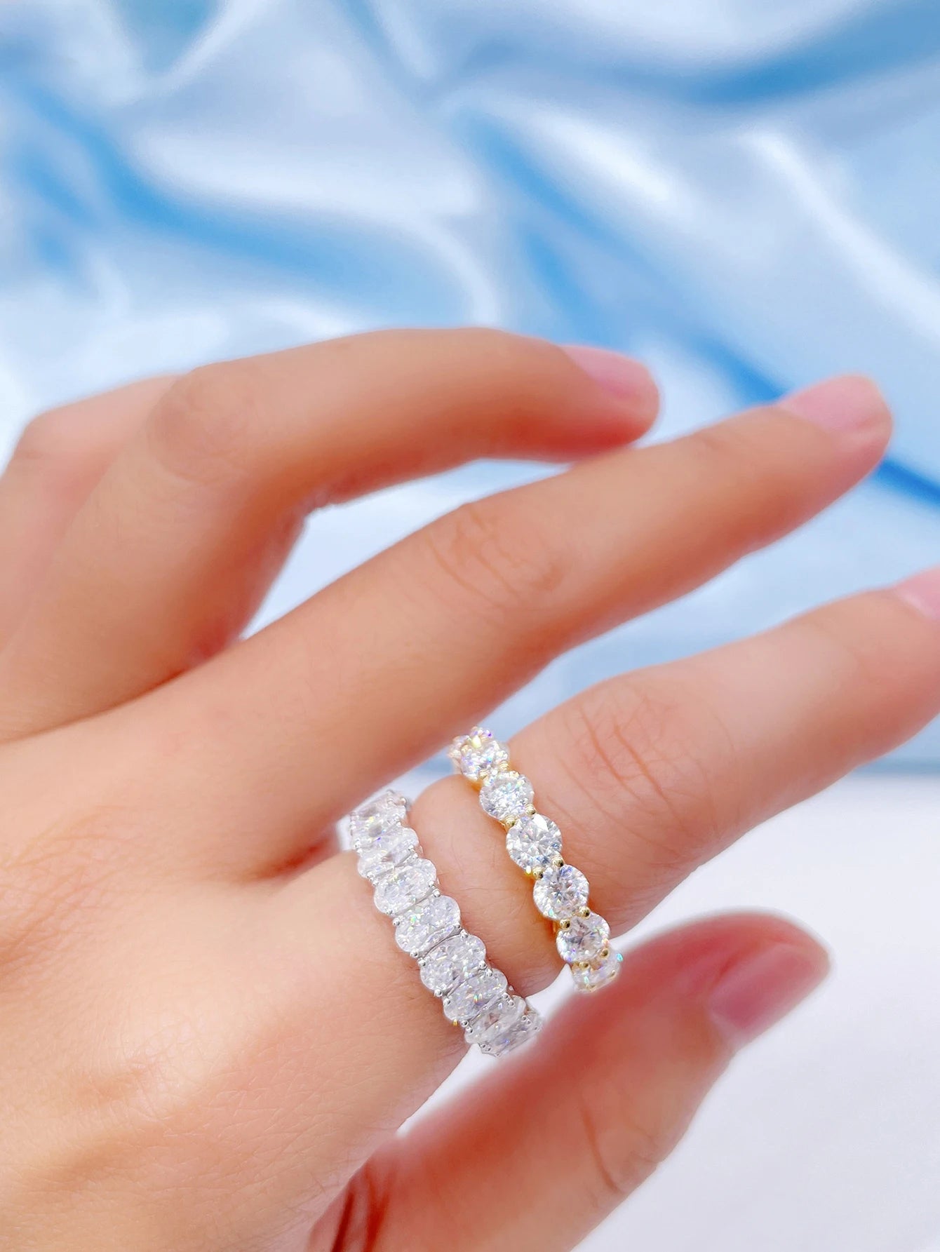 925 Sterling Silver Original Zircon Oval Fashion Ring for Women Gift Engagement Wedding Luxury High Quality Fine Jewelry