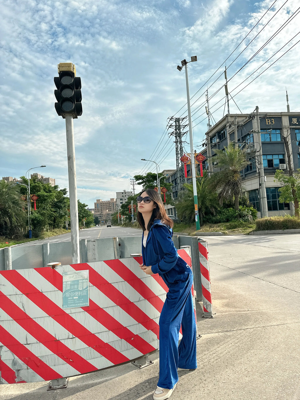 Fall Winter Women's Two-Piece Pantsuit Letter Rhinestone Hooded Jacket & Trousers Jogging Set Female Casual Slim 2 Pieces Sets