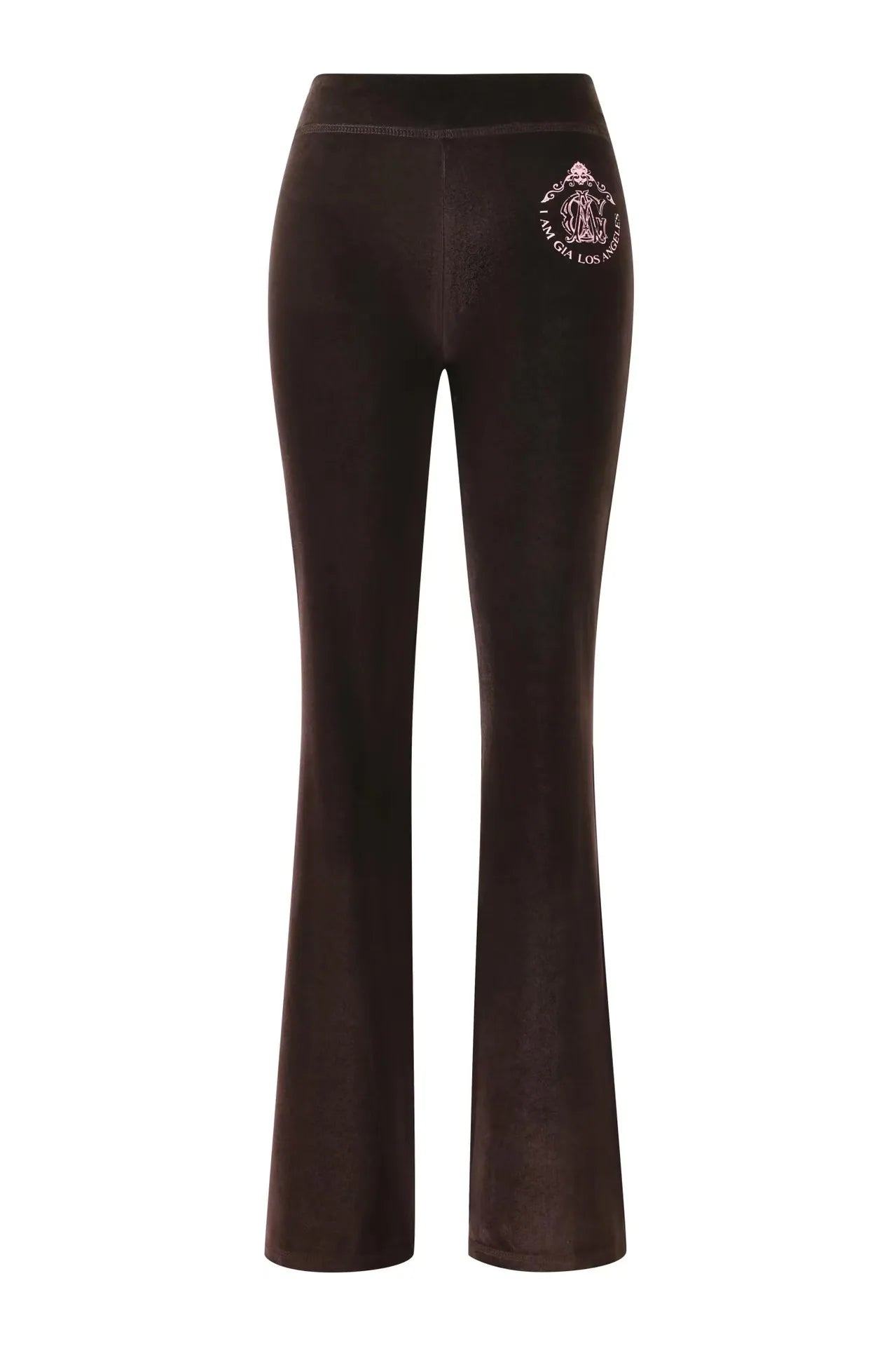 GIA New Velvet Zip-Up Hooded Jacket & Relaxed Loose Slim-Fit Pants Comfortable Minimalist Set in Blue